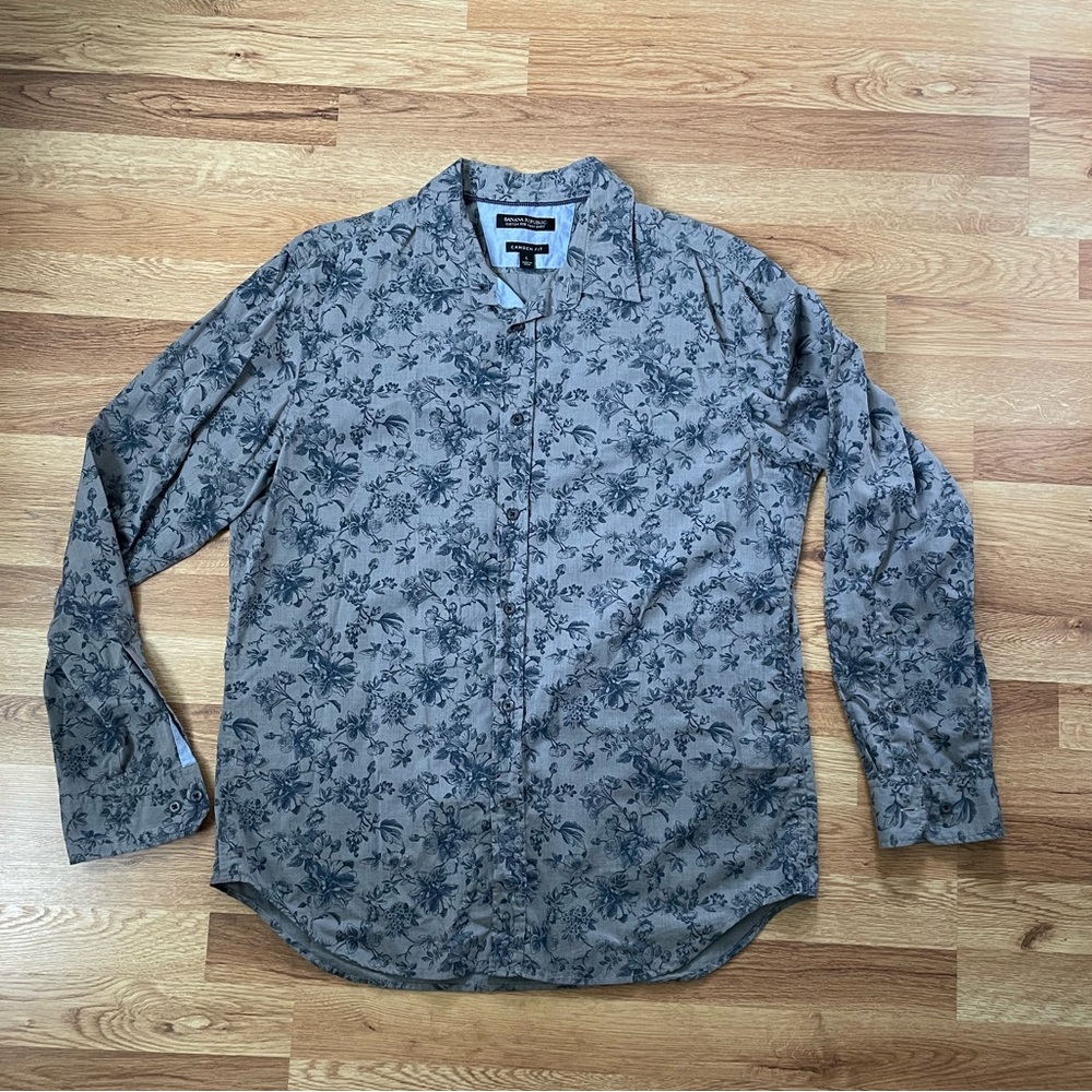 Men’s banana republic button down